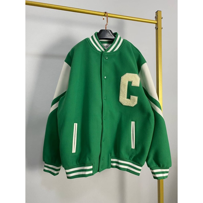 พร้อมส่ง เสื้อแจ็คเก็ต Teddy Jacket in Textured wool