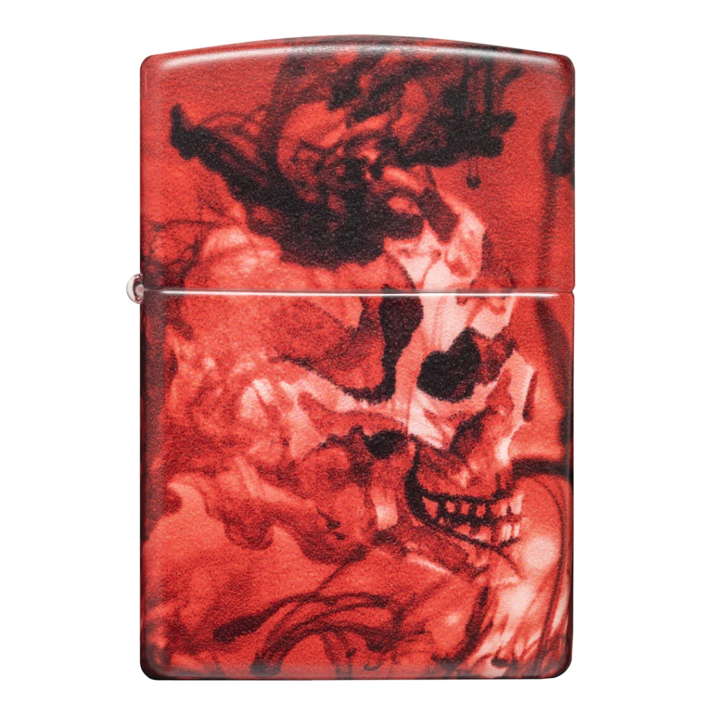 ซิปโป้ รุ่น 48772 Spooky Skulls Design ของแท้ รับประกันตลอดชีวิต นำเข้าและจำหน่ายโดยตัวแทนจำหน่าย