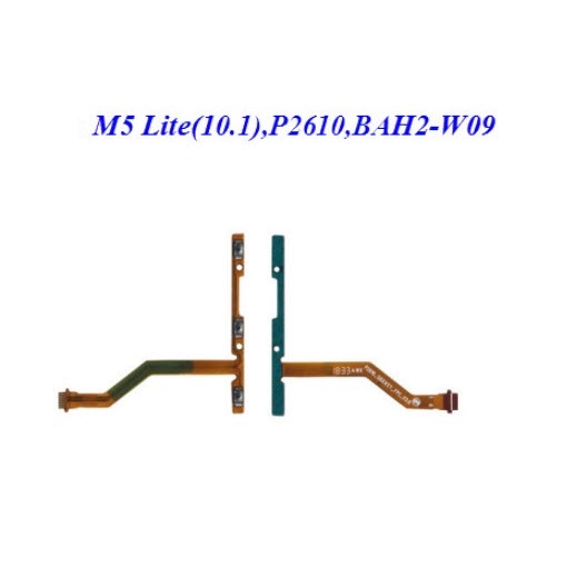 สายแพรชุดปิด-เปิดเครื่อง Pwr.On-Off+Vol.ปรับเสียง Huawei M5 Lite(10.1),P2610,BAH2-W09,BAH2-W19,BAH2-