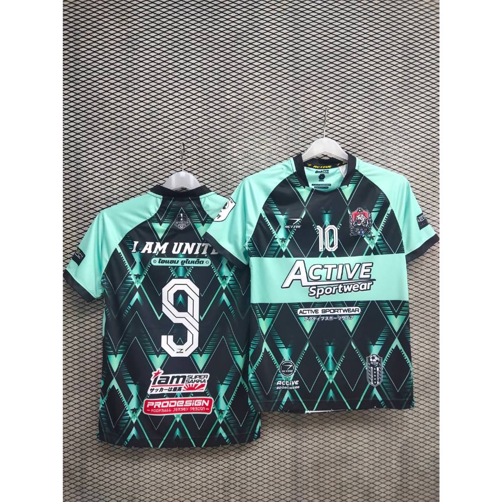 เสื้อกีฬาพิมพ์ลายคอห้าเหลี่ยมเล็ก สีสดซักแล้วสีไม่ตกรับประกันจากแบรนด์ T-008