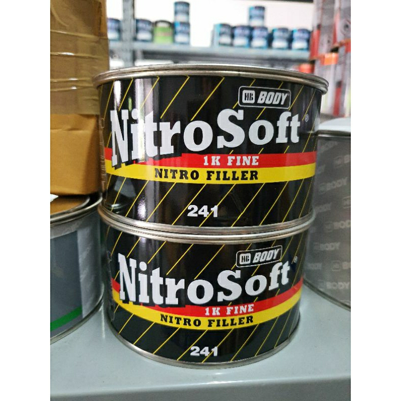 สีโป้วจับรอย โป้วบอดี้ สีโป้วไนโตรซอฟ ขนาด450กรัม
