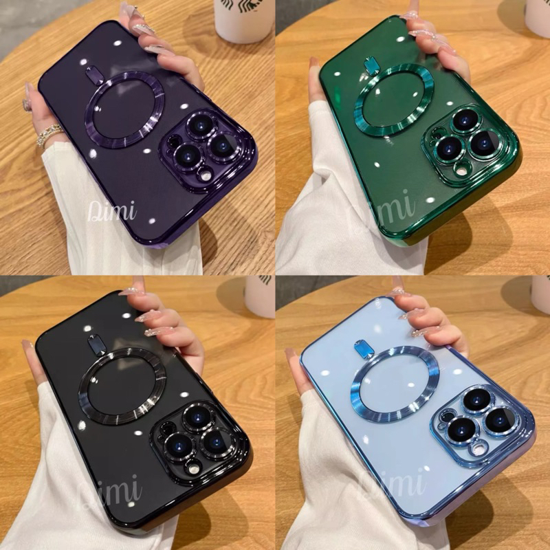 Covet เคสชาร์จได้ ขอบเงา สำหรับไอโฟน 11 12 12 12pro 12promax 13 13promax 14promax 15promax สำหรับ iphone15 15pro