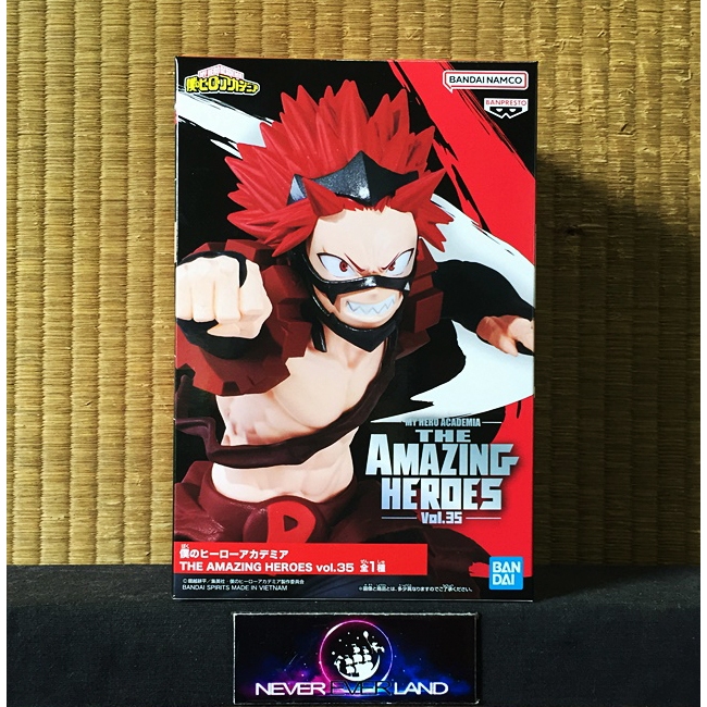 BANDAI BANPRESTO FIGURE: MY HERO ACADEMIA / มายฮีโร่ อคาเดเมีย - THE AMAZING HEROES VOL.35 - EIJIRO 