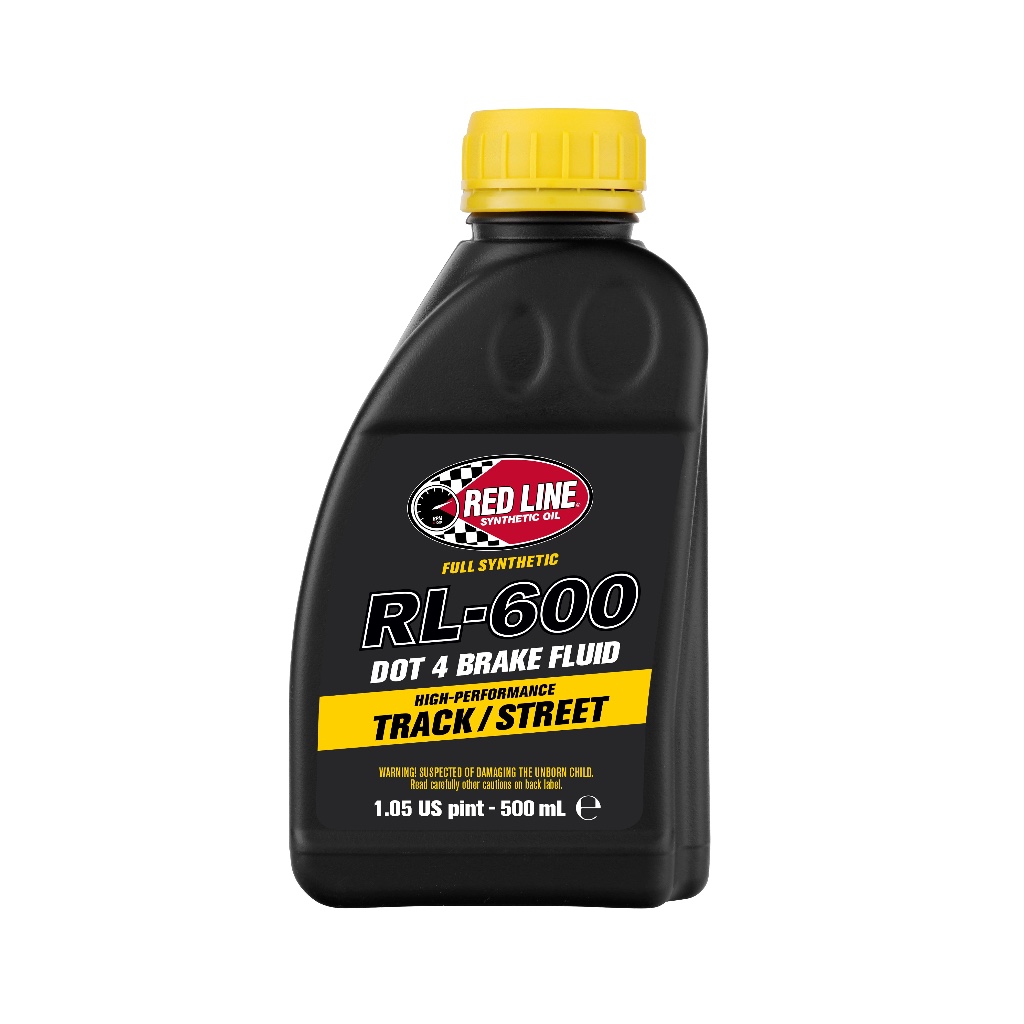 น้ำมันเบรค Red Line Brake Fluid RL-600 ขวด 500Ml