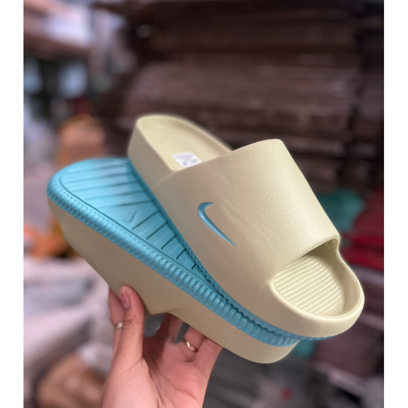 พร้อมส่งจากไทย Nike Calm Slide รองเท้าแตะลําลอง สําหรับผู้ชาย ผู้หญิง กันน้ํา เหมาะกับการเล่นกีฬา ไซส์ 36-45
