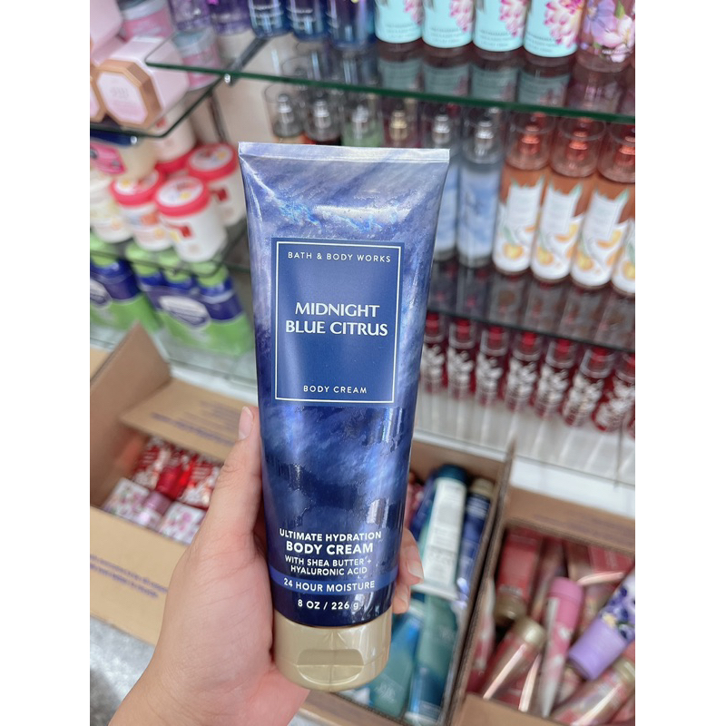 Bath & Body Works Midnight Blue Citrus Body Cream 226g. ของแท้