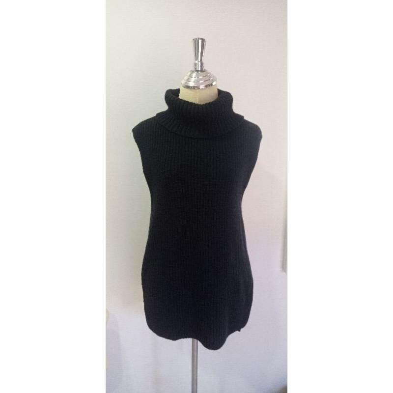 FY26 เสื้อกั๊กคอเต่าถัก3D uniqlo