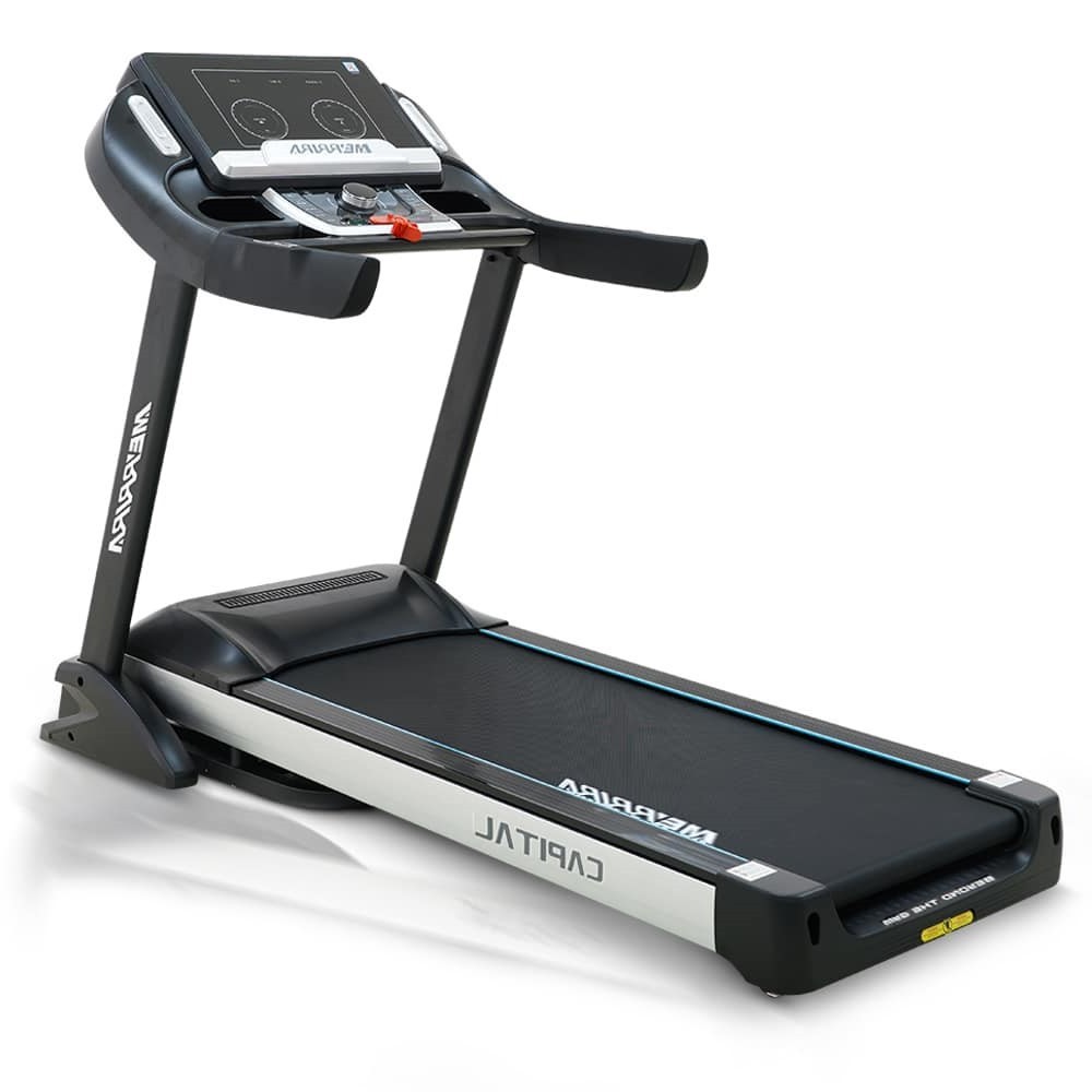 MERRIRA ลู่วิ่งไฟฟ้า มอเตอร์ AC 5 แรงม้า รุ่น MX-2000 ลู่วิ่งไฟฟ้า เชื่อมต่อ ZWIFT ได้ ลู่วิ่งออกกำลังกาย ราคา ถูกที่สุด ดีลบีเคเค