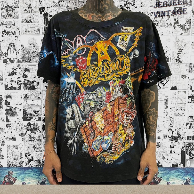 เสื้อวง Aerosmith OVP 90’