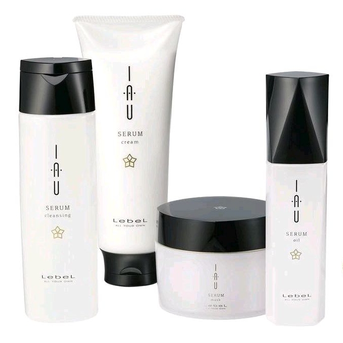 Lebel IAU Serum Cleansing Shampoo/Cream Conditioner /Mask / Oil สำหรับผมแห้งเสียมาก ชี้ฟู ไร้น้ำหนัก