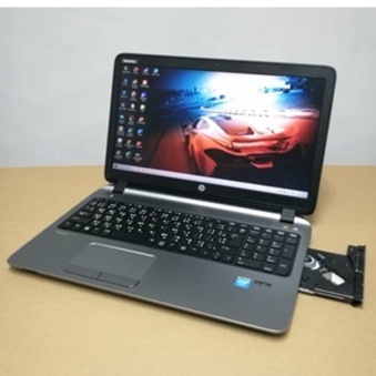 โน๊ตบุ๊คมือสอง HP Probook 450 G3 Celeron 3855U@1.60GHz(RAM:4gb/HDD:320gb)จอใหญ่15.6นิ้ว