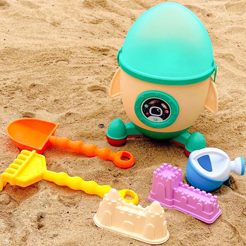 ของเล่นตักทราย ชุดรถบรรทุกทราย พร้อมอุปกรณ์ตักทราย ของเล่นชายหาด - รูปที่ 4