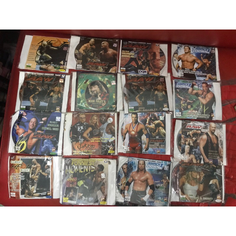 VCD,วีซีดี มวยปล้ำ WWE มวยปล้ำหญิงญี่ปุ่น,แผ่นแท้,มาสเตอร์มือ 1