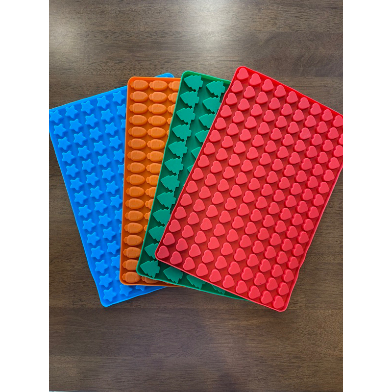 พิมพ์เยลลี่จิ๋ว พิมพ์วุ้น ช็อกโกแลต แม่พิมพ์ซิลิโคน 20 x 30cm แผงใหญ่พิเศษ