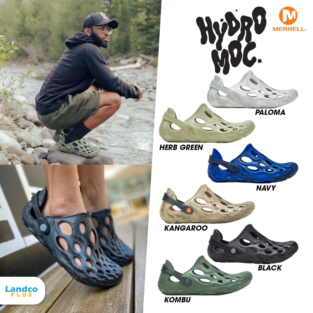 Merrell Collection รองเท้าแตะ รองเท้ารัดส้น Men Hydro Moc  J036183 / J48595 / J003879 / J036185 / J0