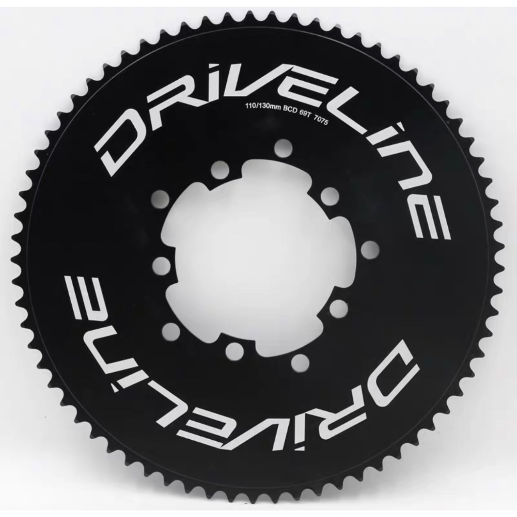 ใบจานรถจักรยานพับ Driveline 69T / 75T BDC 110/130 5รู ทรงกลม 🔆