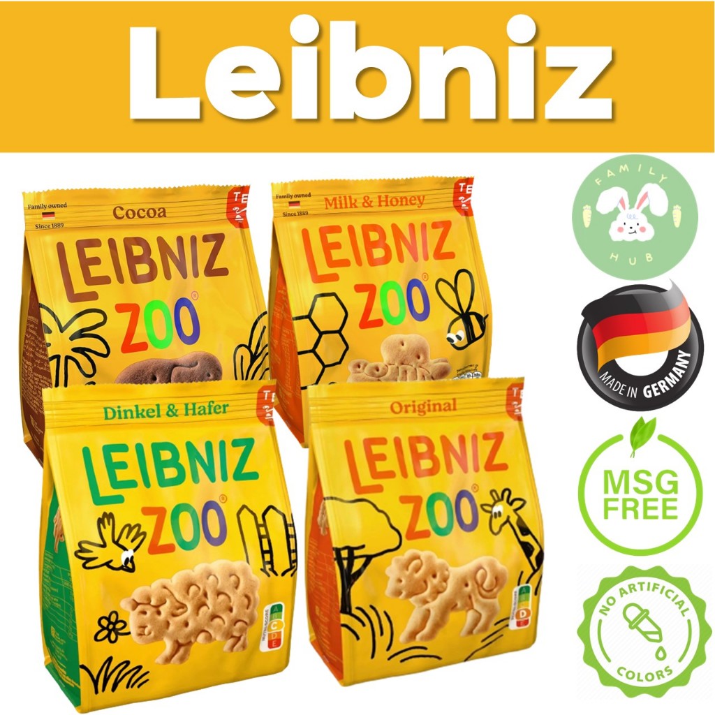 Leibniz Biscuit บิสกิตรูปแบบต่างๆนำเข้าจากเยอรมัน มีให้เลือก 7 แบบ
