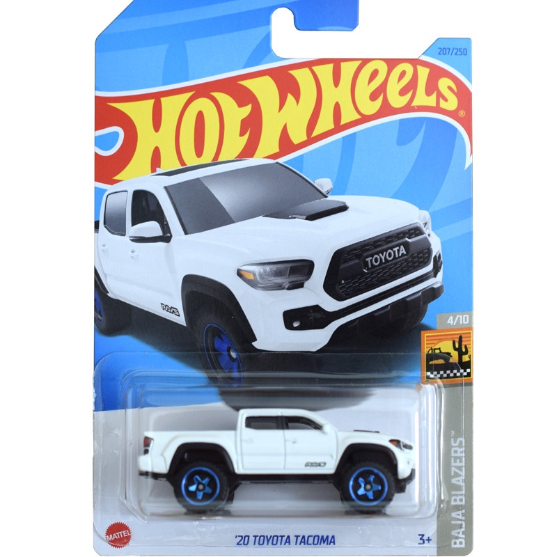 รถเหล็ก HOTWHEELS ของแท้ '20 Toyota Tacoma (White) (HW2023_#207)