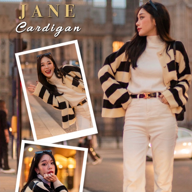 JANE cardigan ( เจน ) คาร์ดิแกน คุณภาพผ้าสุดนุ่ม ผ้าดีมากค่ะ