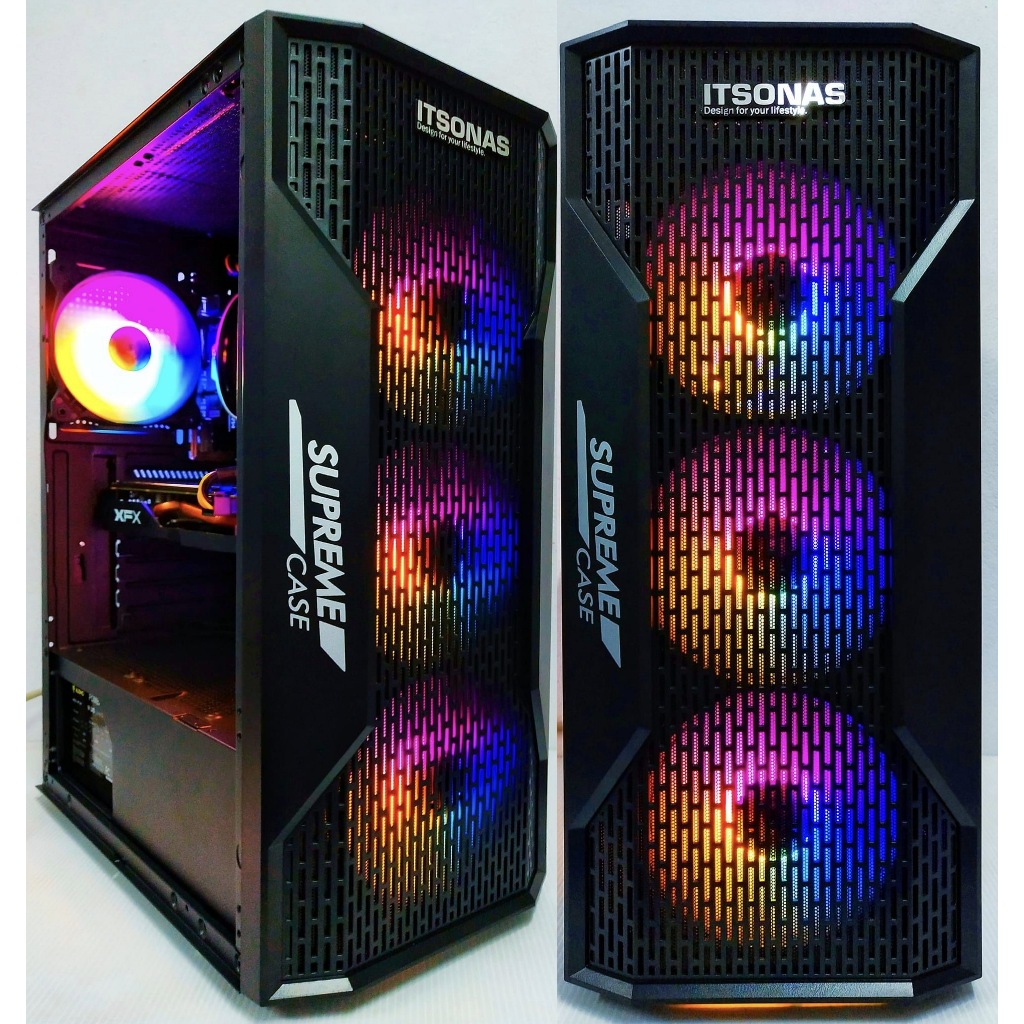 #คอมพิวเตอร์PCแรงๆ #SET_R5_2600 #RX_580_8G #RAM_16G #NVMe_500G