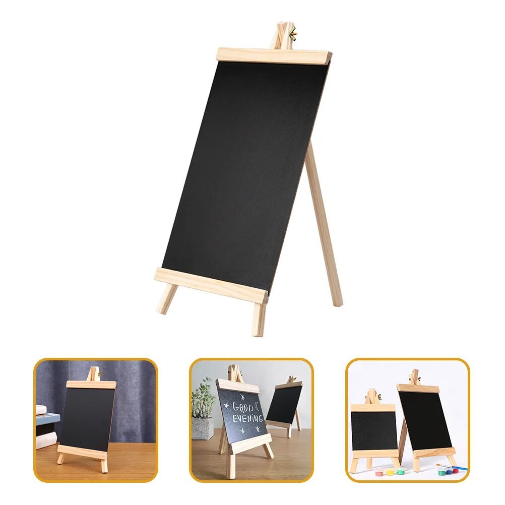 ป้ายกระดานดํา กระดานดำมีขาตั้ง Blackbord กระดานดำตั้งโต๊ะ