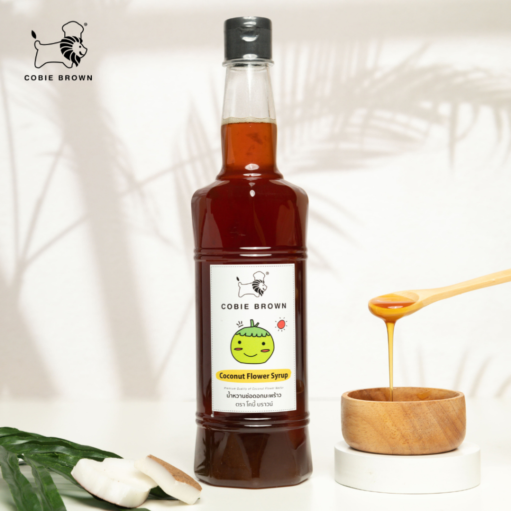 Cobie Brown น้ำหวานช่อดอกมะพร้าว ขนาด 1000 มล. x 1 ขวด