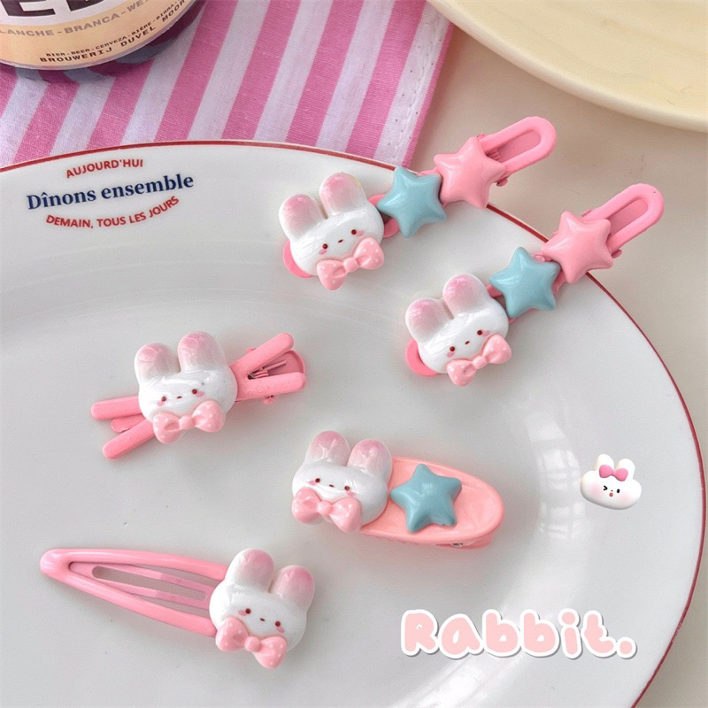 Cute 172 กิ๊บติดผม กิ๊บกระต่ายดาวฟ้าชม