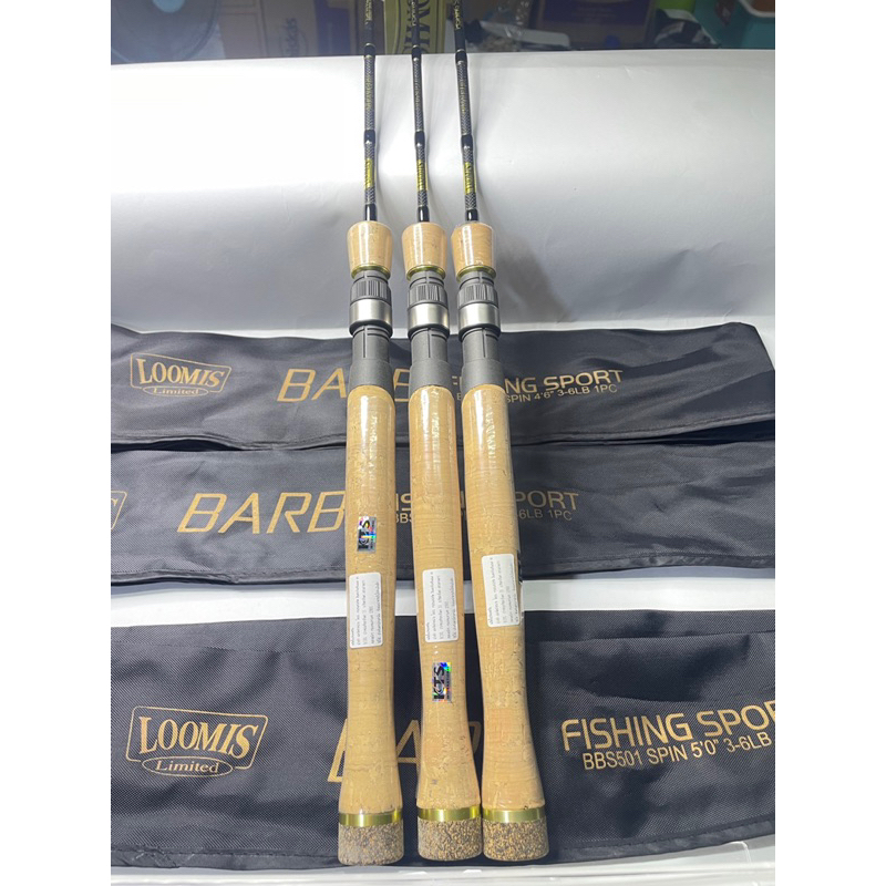 LOOMIS BARB คันสปินนิ่ง UL(Ultralight) ท่อนเดียว เวท 3-6lb