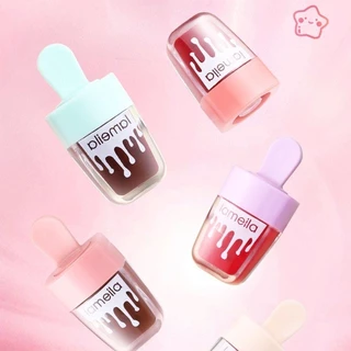 M388 ลิปกลอส ไอศกรีมน่ารัก 6 สี เนื้อบางเบา นุ่มลื่น ให้ความชุ่มชื้น กันน้ำ ติดทน