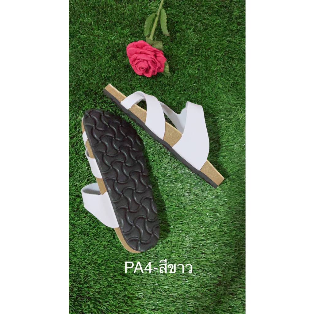 Hi.soles รองเท้าแตะ รองเท้าสไตล์วินเทจ ไบเก้น ราคาถูก #สายไขว้