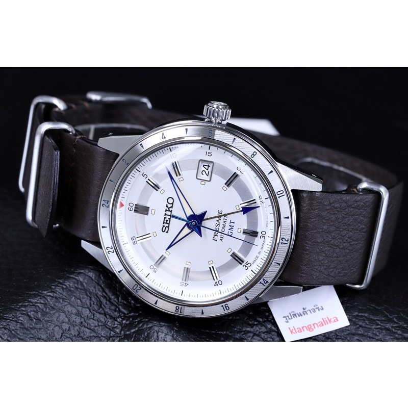 นาฬิกา Seiko Presage Style 60's GMT 110th Anniversary Limited Edition  รุ่น  SSK015J / SSK015J1