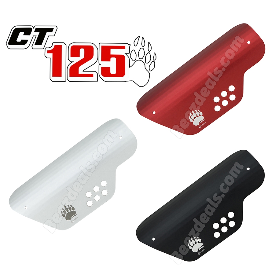 Revolution การ์ดท่อไอเสีย (มีเนียม) การ์ดกันร้อนท่อ Honda CT125