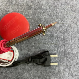 (ครบชุด) หัวแร้ง คอแร้ง บัดกรี SOLDERING IRON PEN 40W เชื่อมตะกั่ว เจาะรูพลาสติก ซ่อมวงจรไฟฟ้า