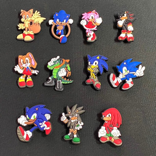 ตัวติดรองเท้า อุปร์กรณ์เสริม ติดรองเท้า ลาย การ์ตูน  พร้อมหม…