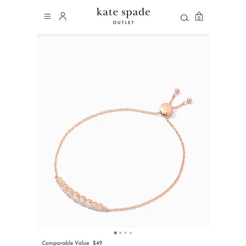 ของใหม่ Kate Spade กำไลแท้100% อปกครบ