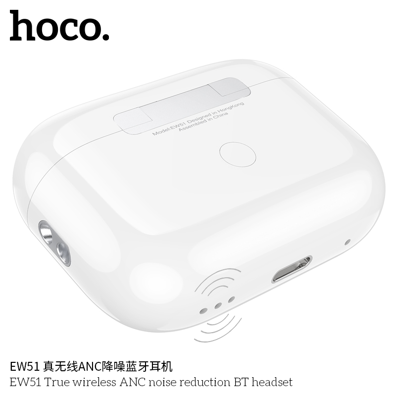 [Sale] Hoco หูฟังบลูทูธ รุ่น EW51 ลดเสียงรบกวน True Wireless ANC  wireless headphones TWS