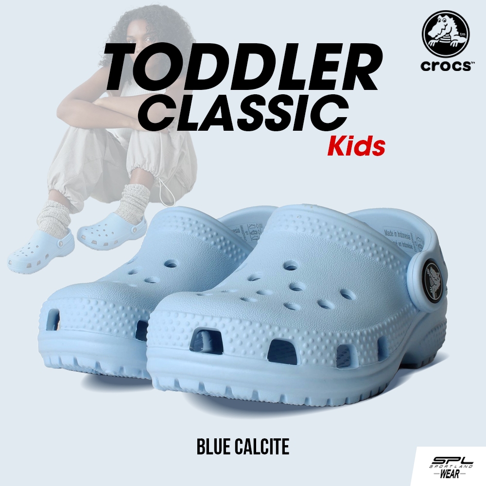 Crocs รองเท้าแตะ สำหรับเด็ก CR Classic Clog Toddler 206990-4NS (1390)