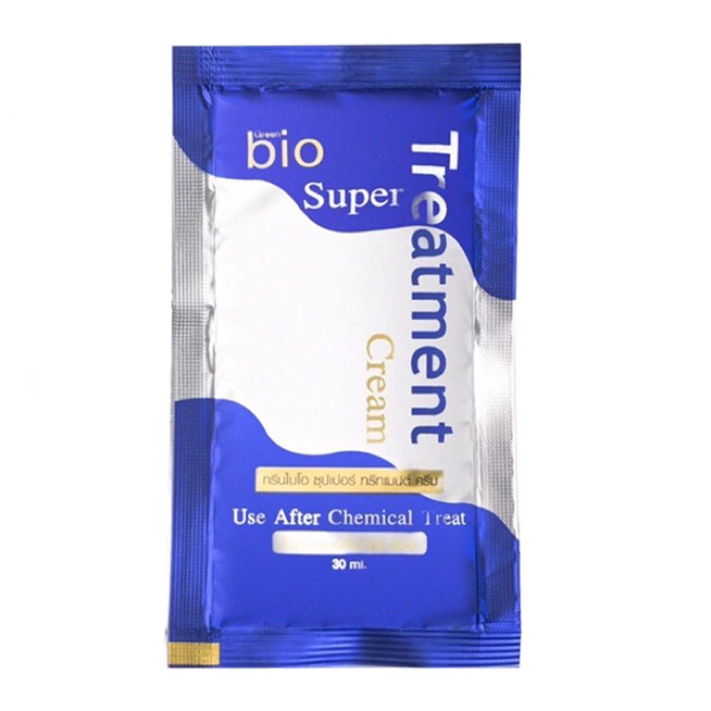 Green Bio Super Treatment บำรุงผม 30ml สีน้ำเงิน thumbnail 9