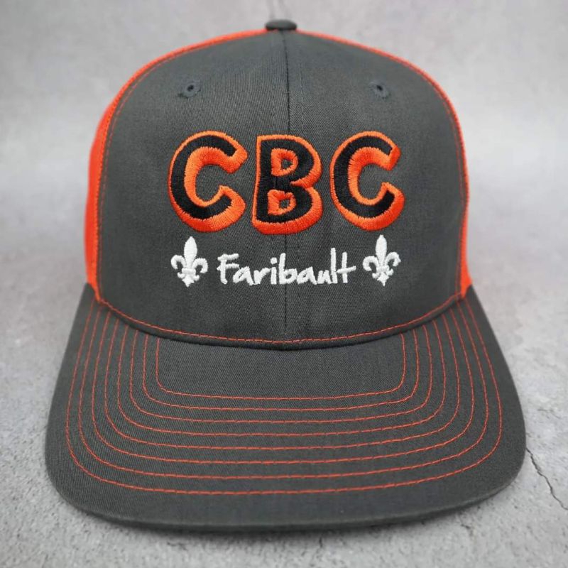 หมวกสองสีหลังตะข่าย CBC Faribault Tag Richardson
