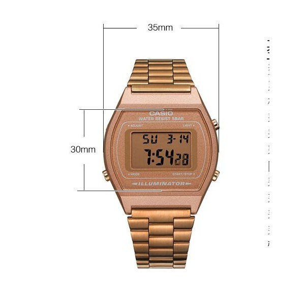 นาฬิกาข้อมือ ของแท้ รุ่น C  asio B640WC-5ADF รับประกันเครื่อง 1 ปี