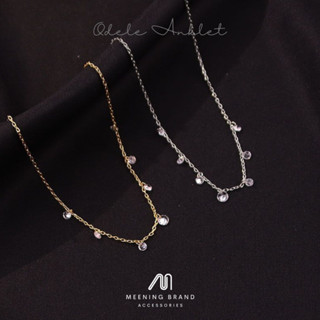 MeeningBrand ❥ สร้อยข้อเท้าเงิน :  ODELE ANKLET [05-0003]