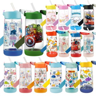 ลายใหม่มายเมโลดี้  Skater กระติกน้ำเด็ก กระติกน้ำหลอดดูด มีส…