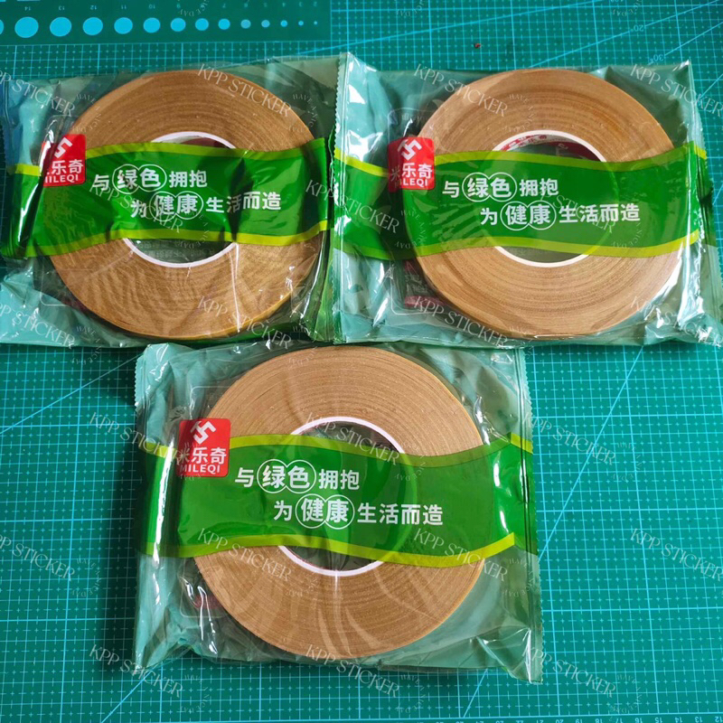[พร้อมส่ง] เทปกาวตาข่าย หนา 0.26 mm. ยาว 50 เมตร เหนียว แน่น ติดทน ติดผ้า ติดพรม ติดไวนิล พาสวูด อะคริลิค ฟิวเจอร์บอร์ด