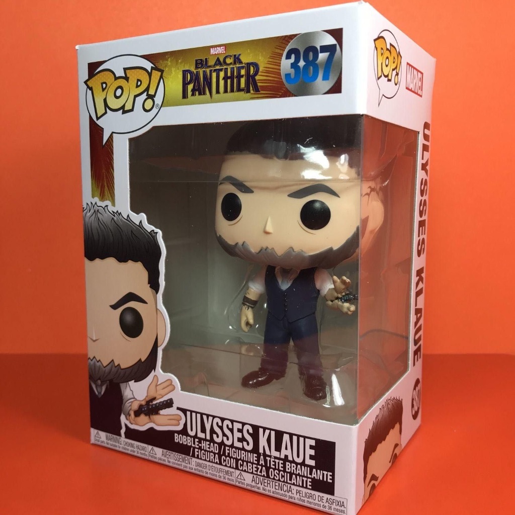 Damage Box Funko POP Ulysses Klaue Black Panther 387 Price