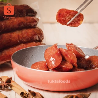 กุนเชียงหมู มัน10% ปึงหงี่เชียง สูตรโคราชแท้ 900 กรัม (เชือกแดง)