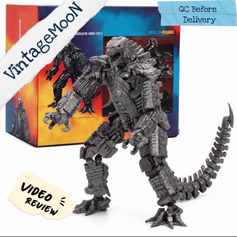 (กรุงเทพ) Mega Godzilla Megagodzilla Mechagodzilla (2021) Godzilla VS Kong SH MonsterArts PVC Action Figure 20 cm