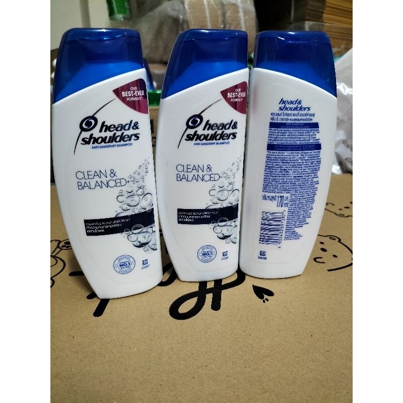 (ส่งฟรี) ยาสระผมhead & shoulders 170มล.