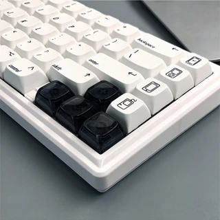 Keycaps ใสคริสตัล XDA สะท้อนแสง ปุ่มคีย์บอร์ด คีย์แคปแต่ง 1ชิ้น
