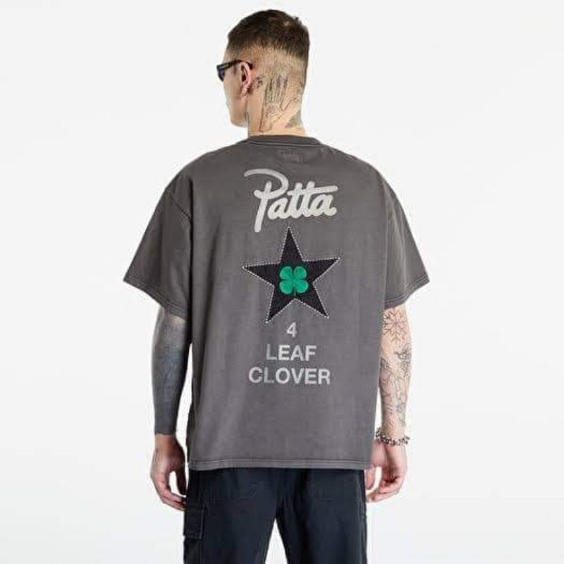 เสื้อยืด Converse x Patta Four-Leaf Clover Short Sleeve T-Shirt ป้ายไทย‼️แท้100%