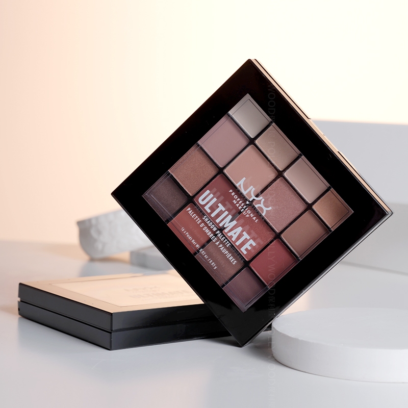 NYX 16 Color Eyeshadow เครื่องสำอาง พาเลตต์อายแชโดว์ 16 สี